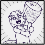#17 Kamkat - cartoon silly kitty