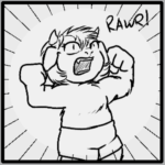 #6 Impear a cute impish creature in shorts